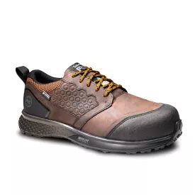 Timberland PRO Reaxion Men's WP Athletic Composite Toe Work Shoe TB0A5QBT214 - Brown