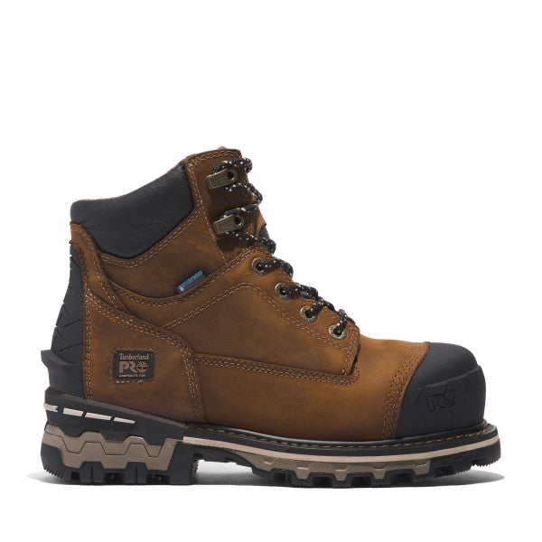 Timberland Pro Women's Boondock 6 Comp Toe WP Work Boot - Brown - TB0A5R9T214