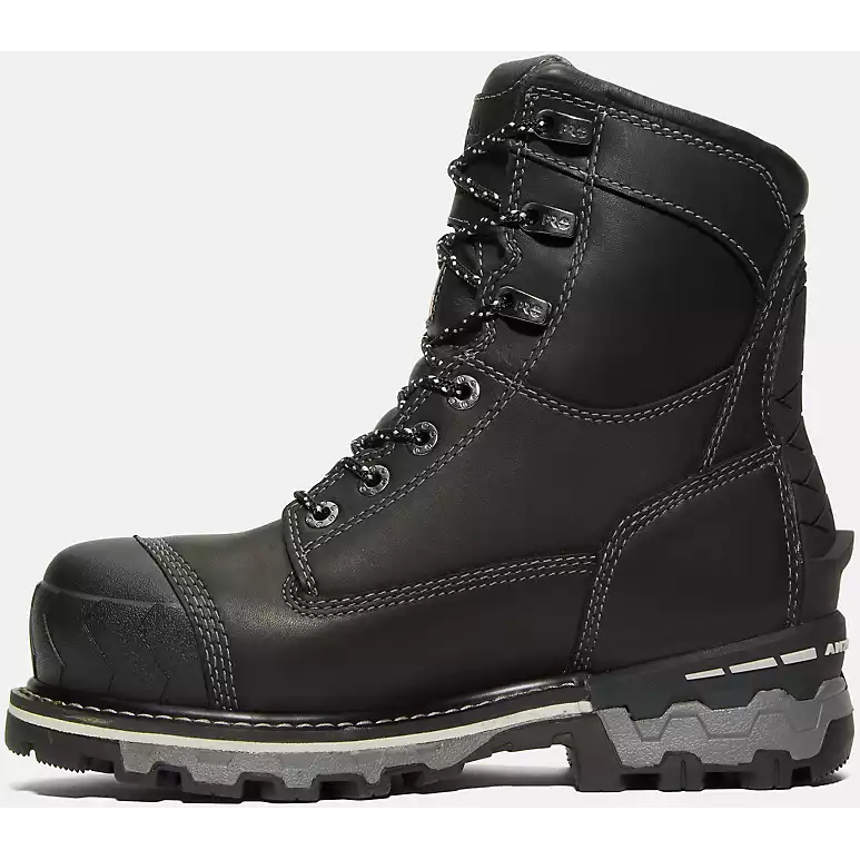 Timberland Pro Women's Boondock 8 Comp Toe WP Work Boot -Black- TB0A5R7K001