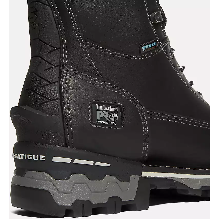 Timberland Pro Women's Boondock 8 Comp Toe WP Work Boot -Black- TB0A5R7K001