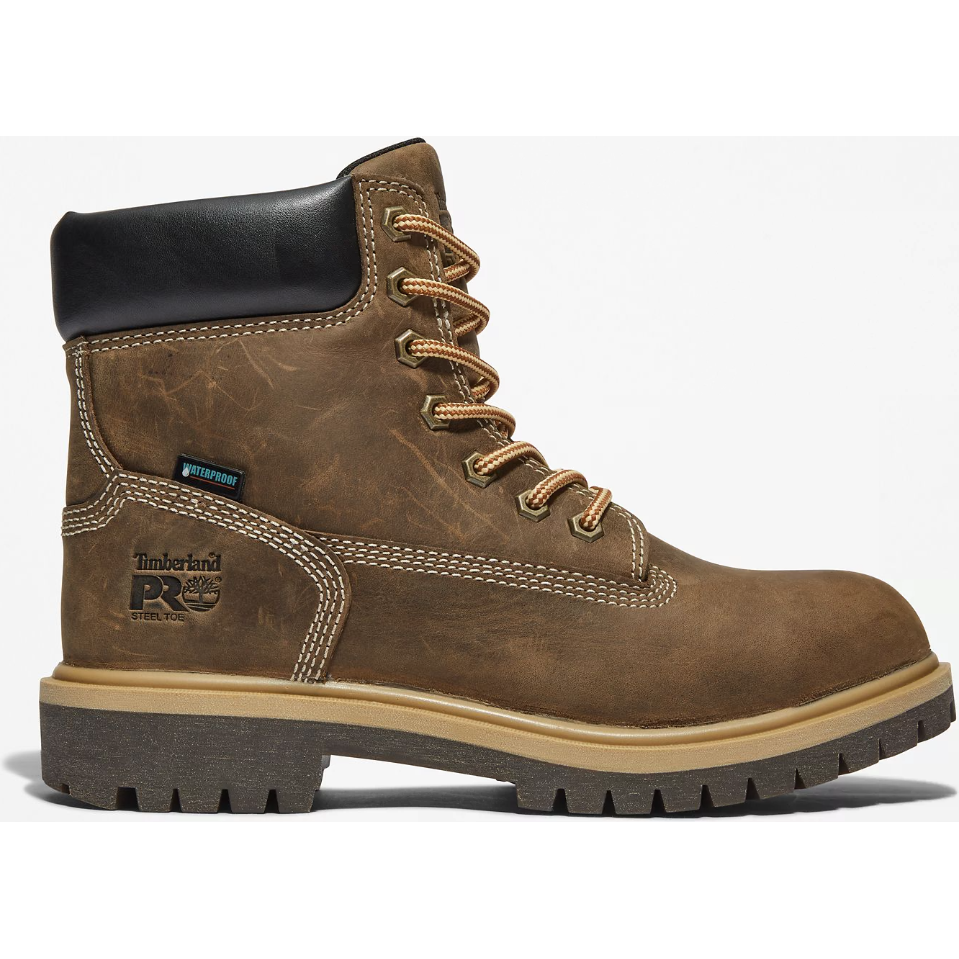 Timberland Pro Women's Direct Attach 6 WP Work Boot -Brown- TB1A2QX7214