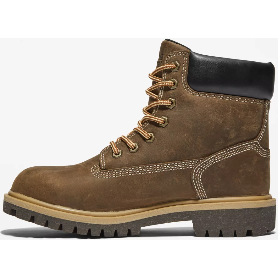 Timberland Pro Women's Direct Attach 6 WP Work Boot -Brown- TB1A2QX7214