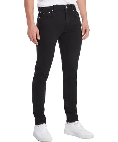 Tommy Hilfiger Denton Mens Tapered Fit Dark Wash Skinny Jeans