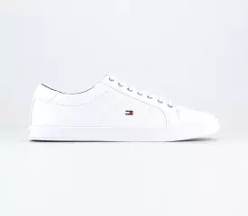 Tommy Hilfiger Iconic Long Vulcanised Triple White Trainers