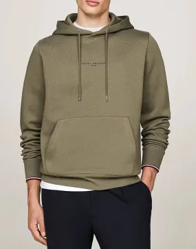 TOMMY HILFIGER TOMMY LOGO TIPPED HOODY