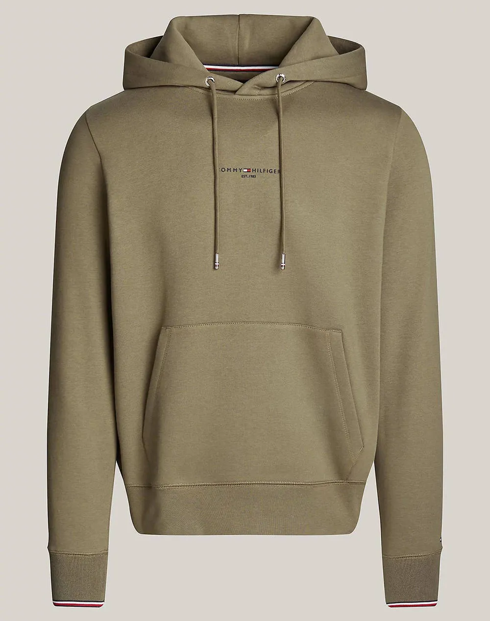 TOMMY HILFIGER TOMMY LOGO TIPPED HOODY