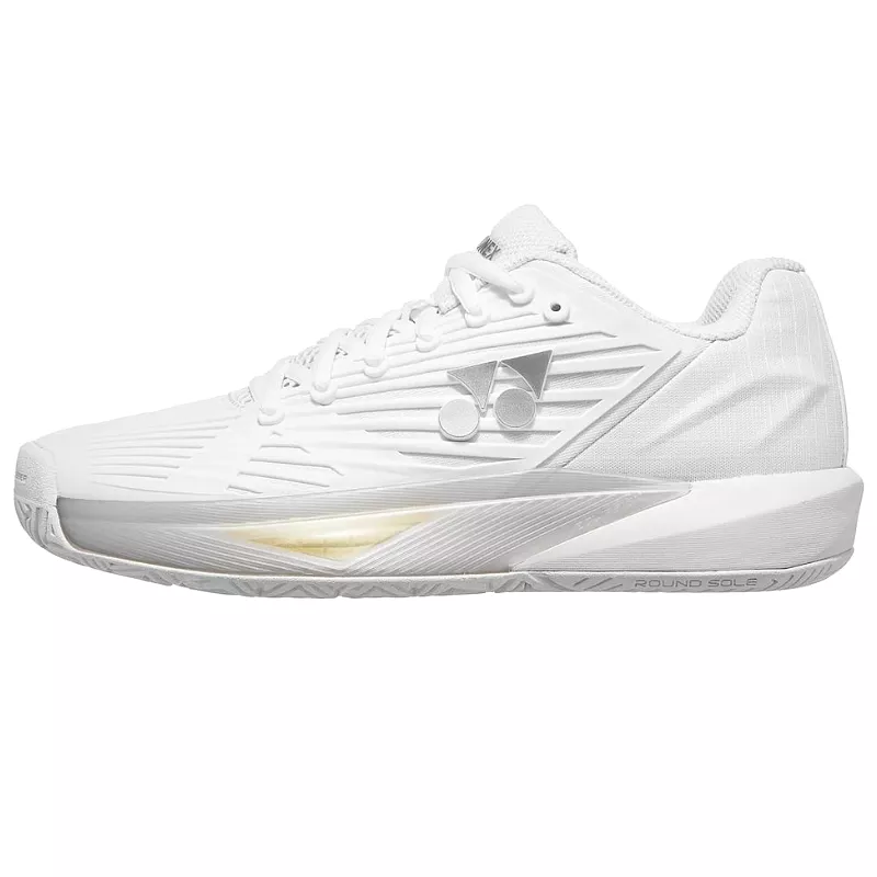 Yonex 2024 Eclipsion 5 Womens All Court Tennis Shoes - White/Cyan