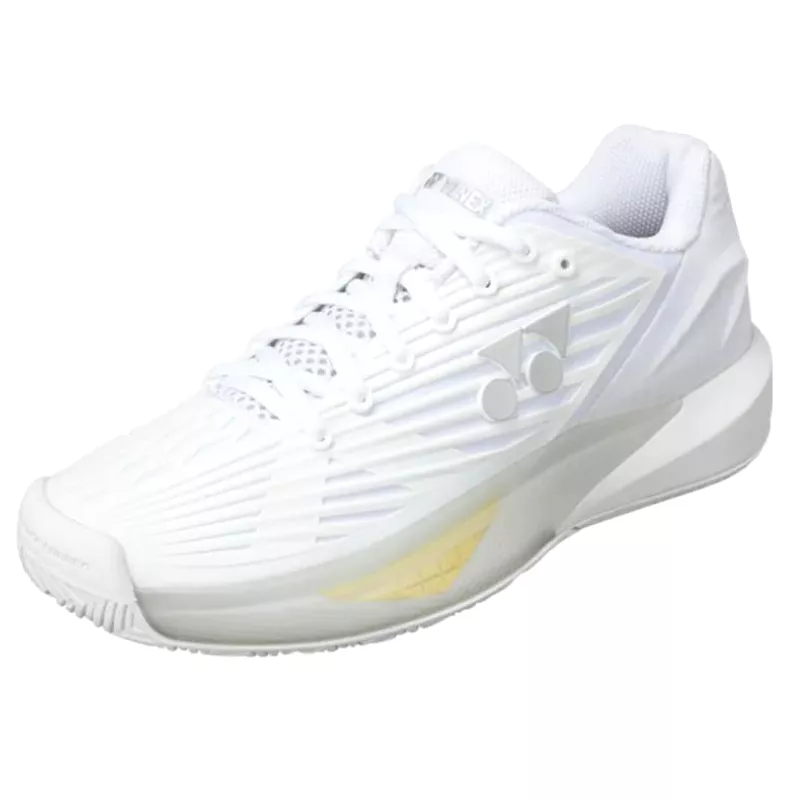 Yonex 2024 Eclipsion 5 Womens All Court Tennis Shoes - White/Cyan