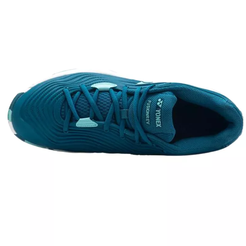 Yonex 2024 Fusion Rev 5 Mens All Court Tennis Shoes - Blue Green