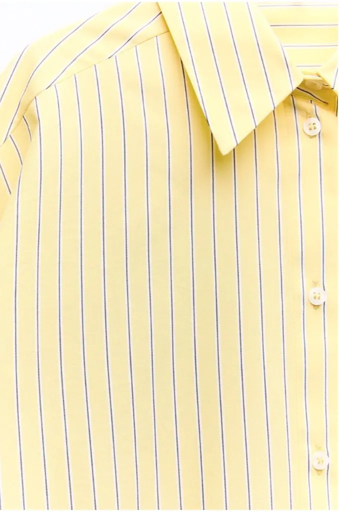 ZARA  |STRIPED SHIRT WITH POCKET