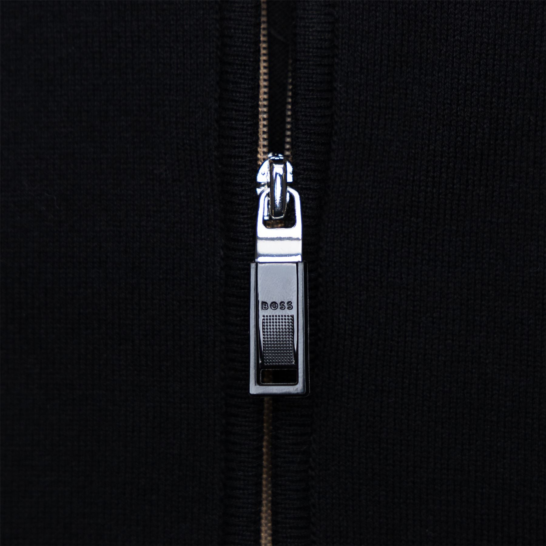 Zelchior-X Quarter Zip Knit Black - SS24